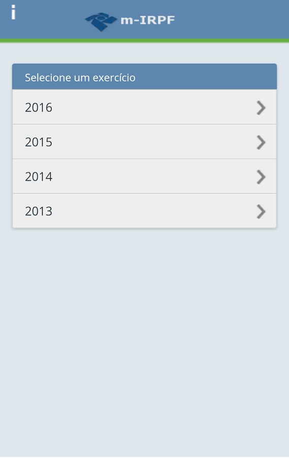   IRPF: captura de tela 