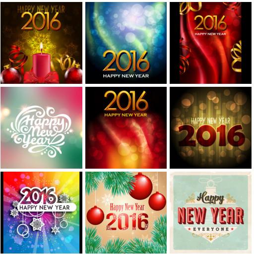 happy new year 2016 cards