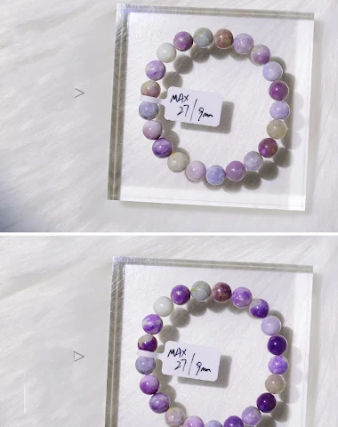 Bracelet en sodalite naturelle qui - 0