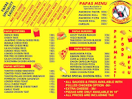 PAPAMACroni menu 1