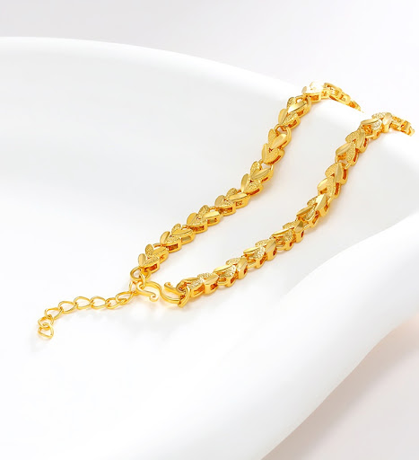 Title 3, Alloy Gold Plated Car Handmade Flowers Reverse ...