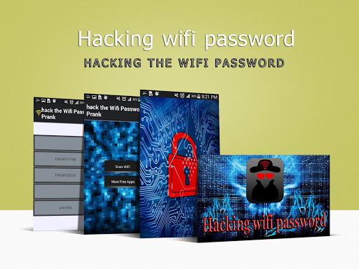 hack the WiFi password Prank