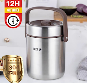 ( Hàng Cao Cấp ) Cặp Lồng Cơm, Hộp Cơm Giữ Nhiệt Văn Phòng Chất Liệu Inox 304 Jx Cao Cấp, Cặp Lồng Cà Men 3 Tầng, Nắp Chống Tràn, Giữ Nhiệt Tốt Phù Hợp Với Dân Văn Phòng Hay Học Sinh Sinh Viên