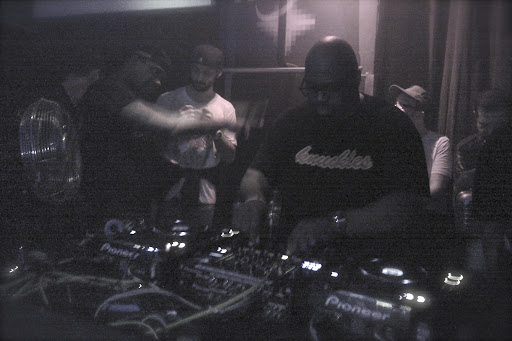 Frankie Knuckles at the Sugar Factory Club in 2012.