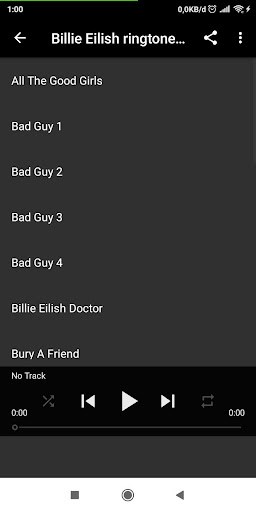 Billie Eilish ringtone