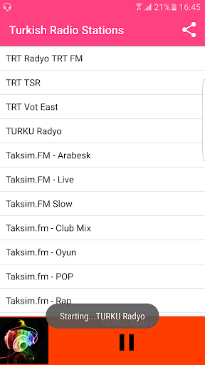 Turkish Radio Stations