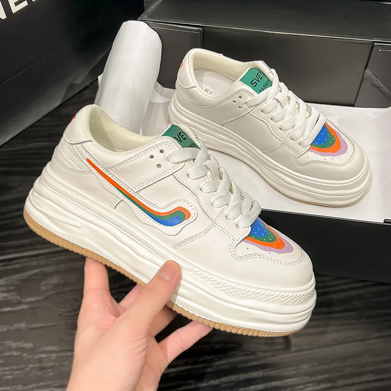 Title 5, Sneakers Casual da Donna con Rialzo Interno Aum...
