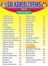 Sri Kaveri Tiffins menu 3