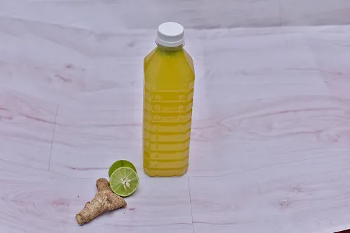 Lemon Ginger Sugarcane Juice [500 Ml]