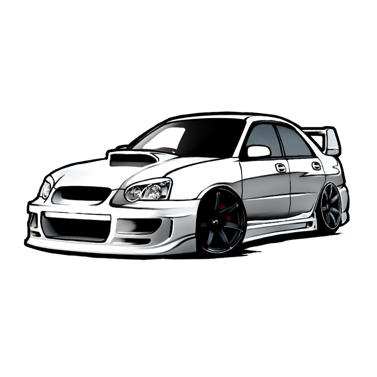 インプレッサ WRXのSUBARU・wrx・イラストに関するカスタム事例の投稿画像1枚目