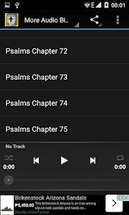 Audio Bible: Psalms Chap 1-75 - náhled