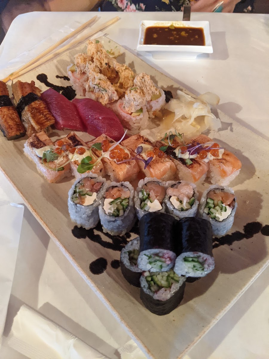 Gluten-Free Sushi at Perry's Restaurant