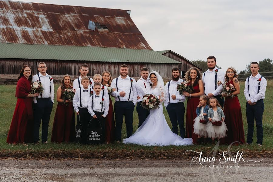 Wedding photographer Anna Smith (annasmith). Photo of 8 September 2019