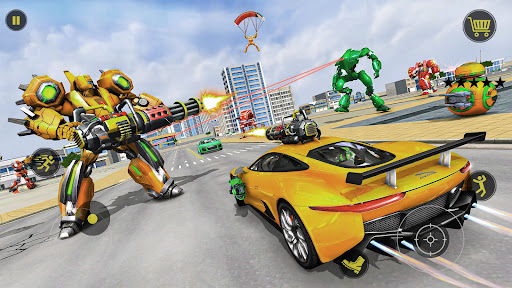 Screenshot Robot Car transform Battle