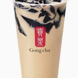 Wintermelon Milk Tea with Grass Jelly