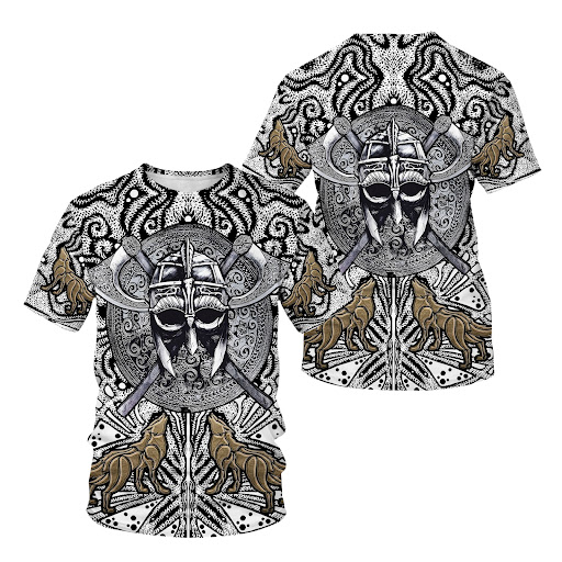 Title 9, Versatile Mens Casual 3D Printed Short Sleeves...