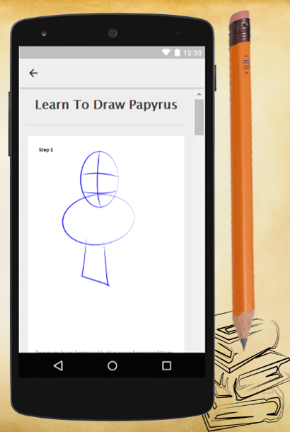 Learn To Draw Papyrus Screen 3