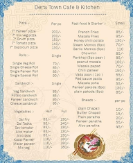 Dera Cafe And Restaurant menu 3