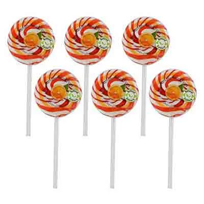 Kandee Swirl Pop Orange Creme 225 Gm