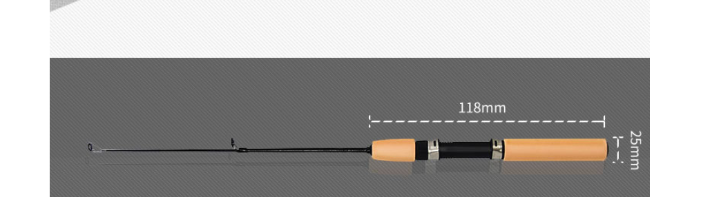 Title 1, Set da pesca su ghiaccio Hai Rod Solid Lu Ya. C...