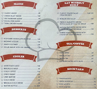 The White Butter Cafe menu 4