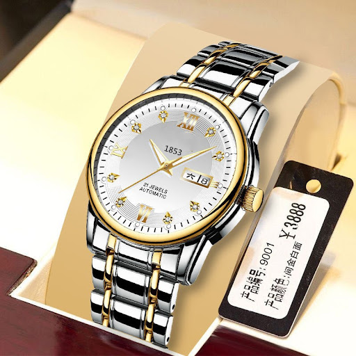Title 9, Fully Automatic Movement Mens Luminous Waterpr...