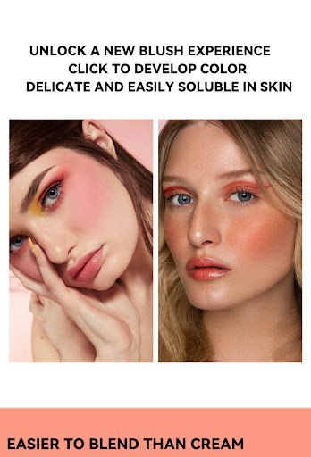 Title 3, Liquid blush and natural highlighter for a radi...