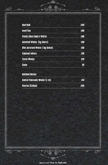 Cafe Mezzuna menu 