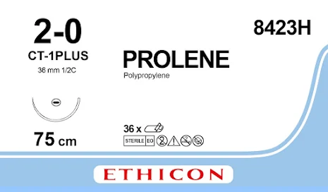 Prolene 2/0 CT-1 75cm 8423H