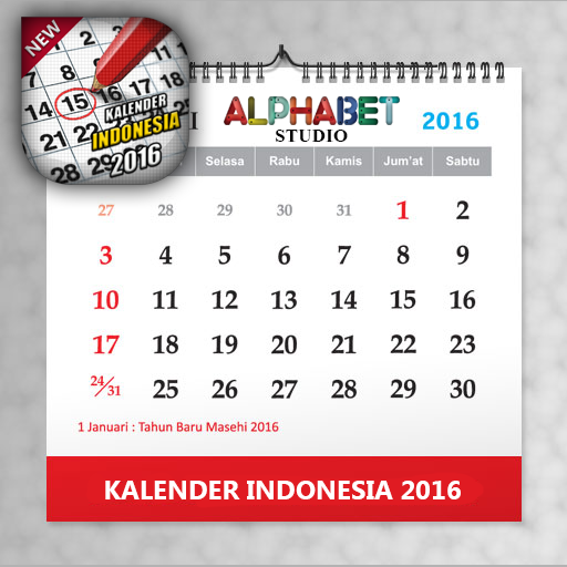 Kalender Indonesia 2016