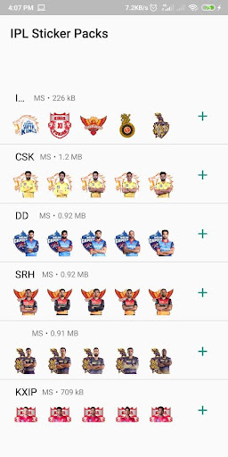 IPL 2020 Stickers for Whatsapp - IPL WAStickerApps