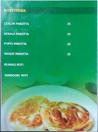 Madeena Hotel menu 4