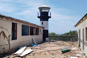 Extensive damage has been caused to the 116-year-old Cape St Lucia lighthouse. 