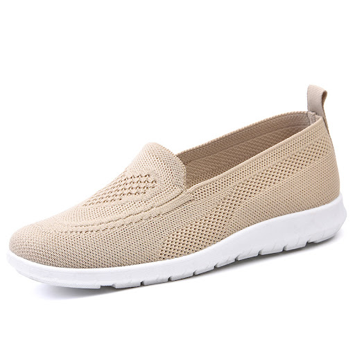 Title 4, New Spring Womens Shoes Knitted Flat Non Slip ...