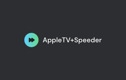 Apple TV Speeder: adjust playback speed small promo image