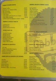 Hungry Gabbar Cafe menu 1