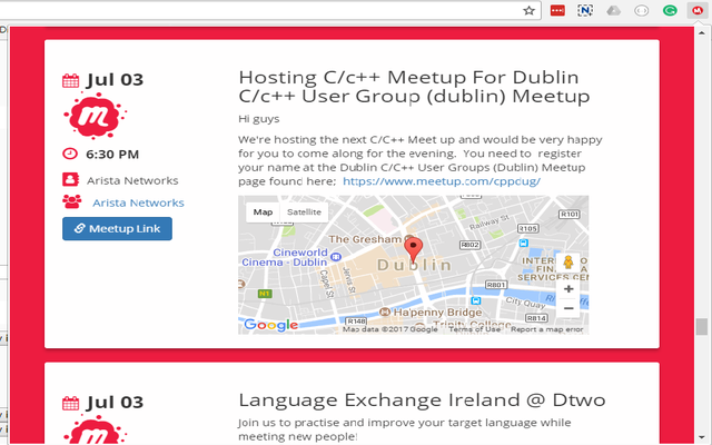 Find Meetup Events Preview image 3