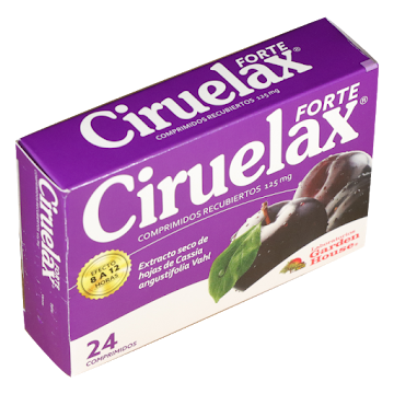 Ciruelax Forte 125 mg Caja x 24 Comprimidos  