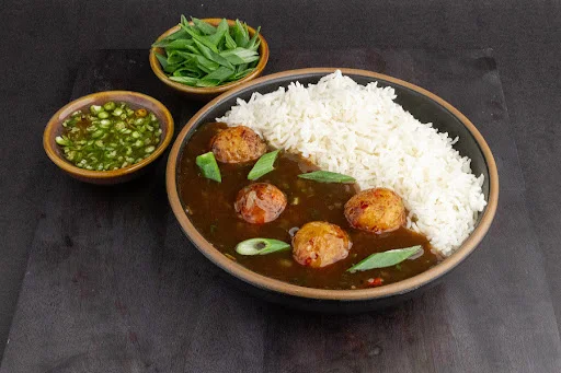 Veg Manchurian Bowl