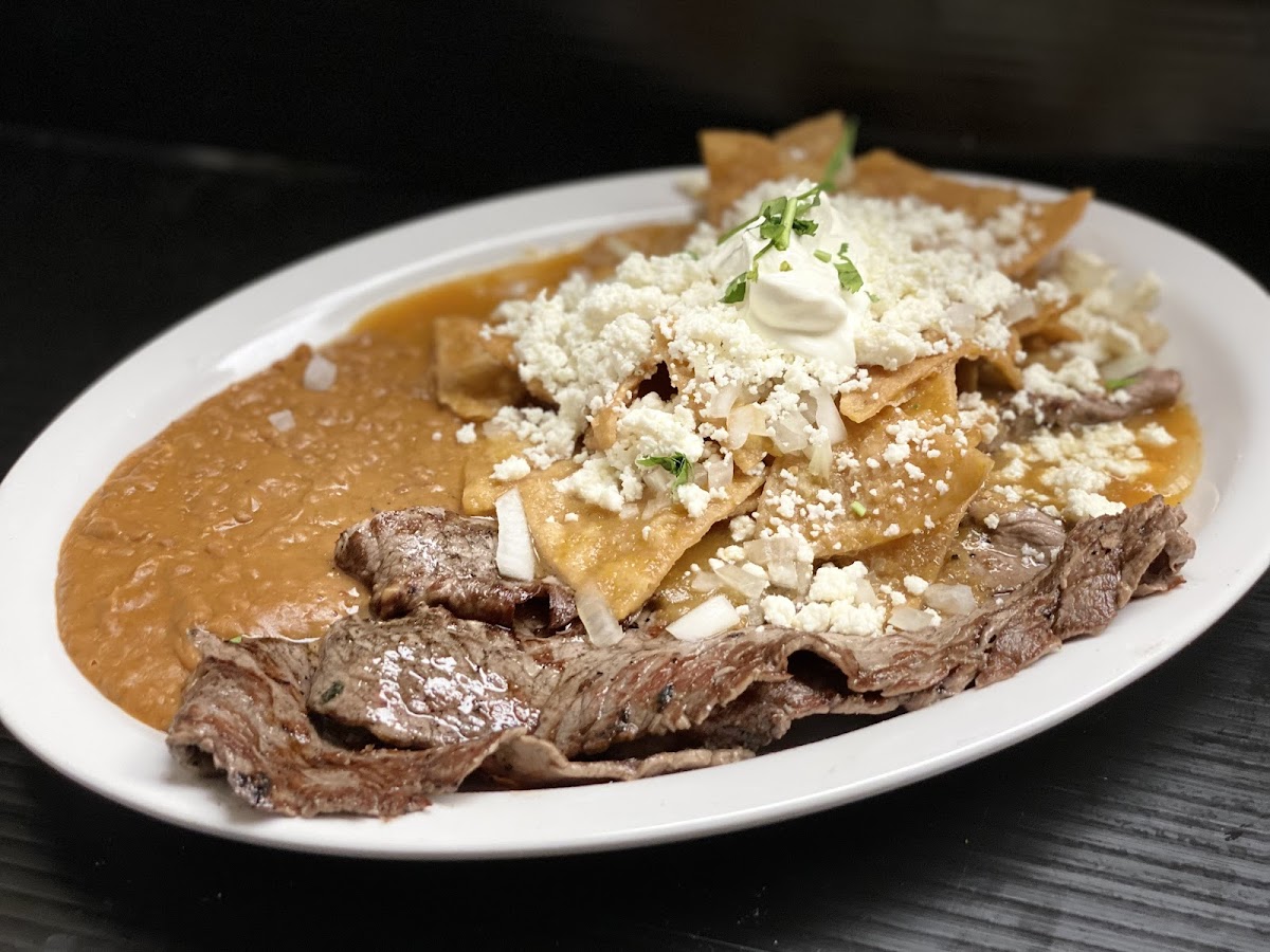 Steak Chilaquiles