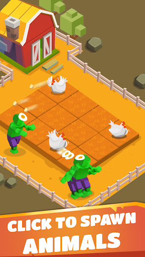 Screenshot Animal Warfare: Merge Defense