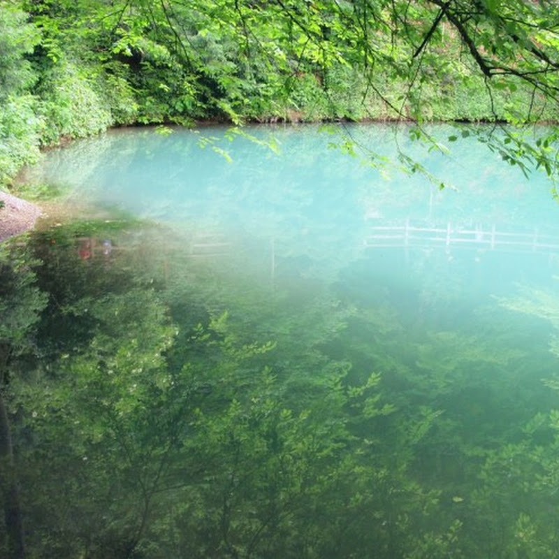 【世界の絶景】ドイツ南部の青い湖「ブラウトップ」 / その神秘的な青さの秘密に迫る！