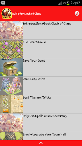 guide for clash of clans 2016