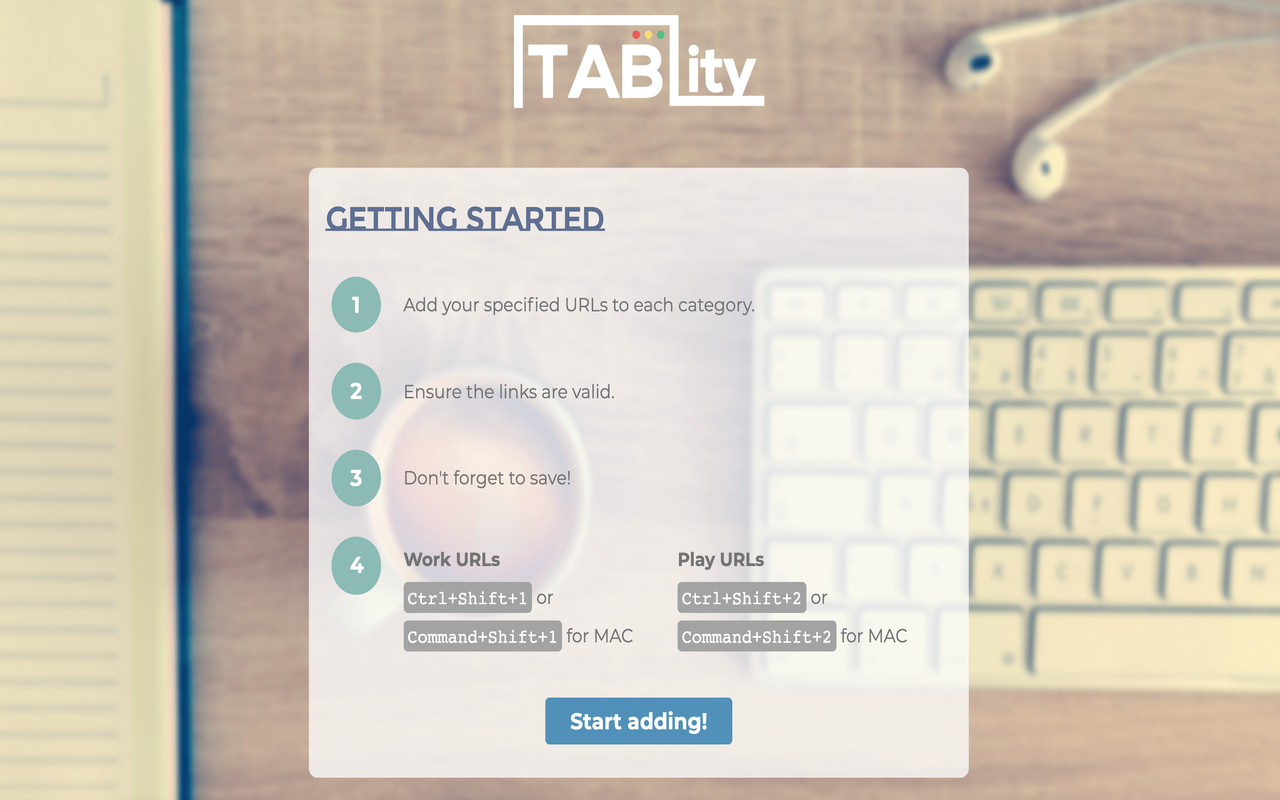 TABity - Start quicker Preview image 4