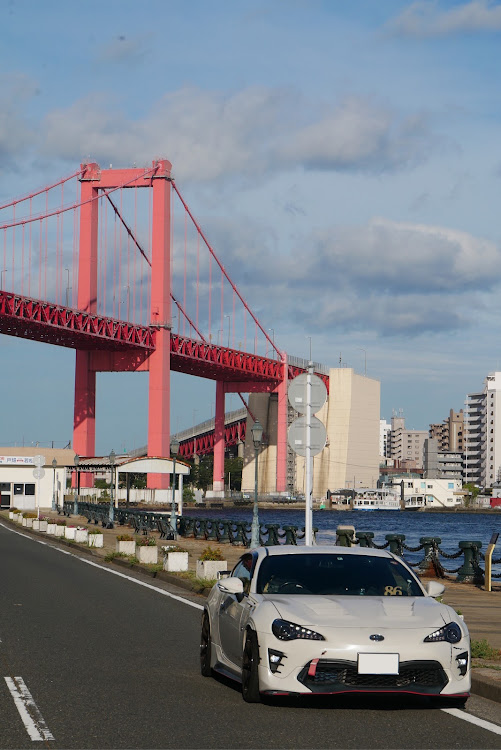 86の若戸大橋・聖地巡礼・銀河のチャンポン・パワースポット・愛車撮影に関するカスタム事例の投稿画像6枚目