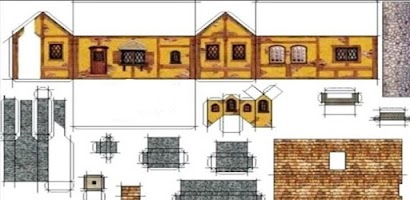 House Papercraft Template Idea Screenshot