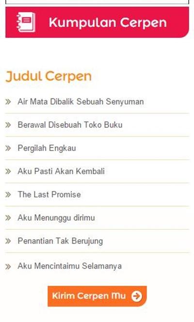 Cerpen Cinta Remaja - Android Apps on Google Play