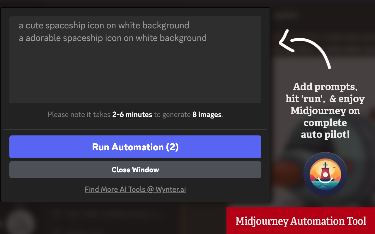 Midjourney AutoPilot Preview image 0