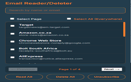 Email Reader/Deleter screenshot 2