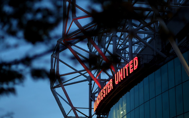 A general view outside Manchester United's home ground, Old Trafford.